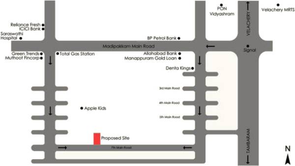 Images for Location Plan of BS Rathnam Castle Images for Location Plan of BS Rathnam Castle