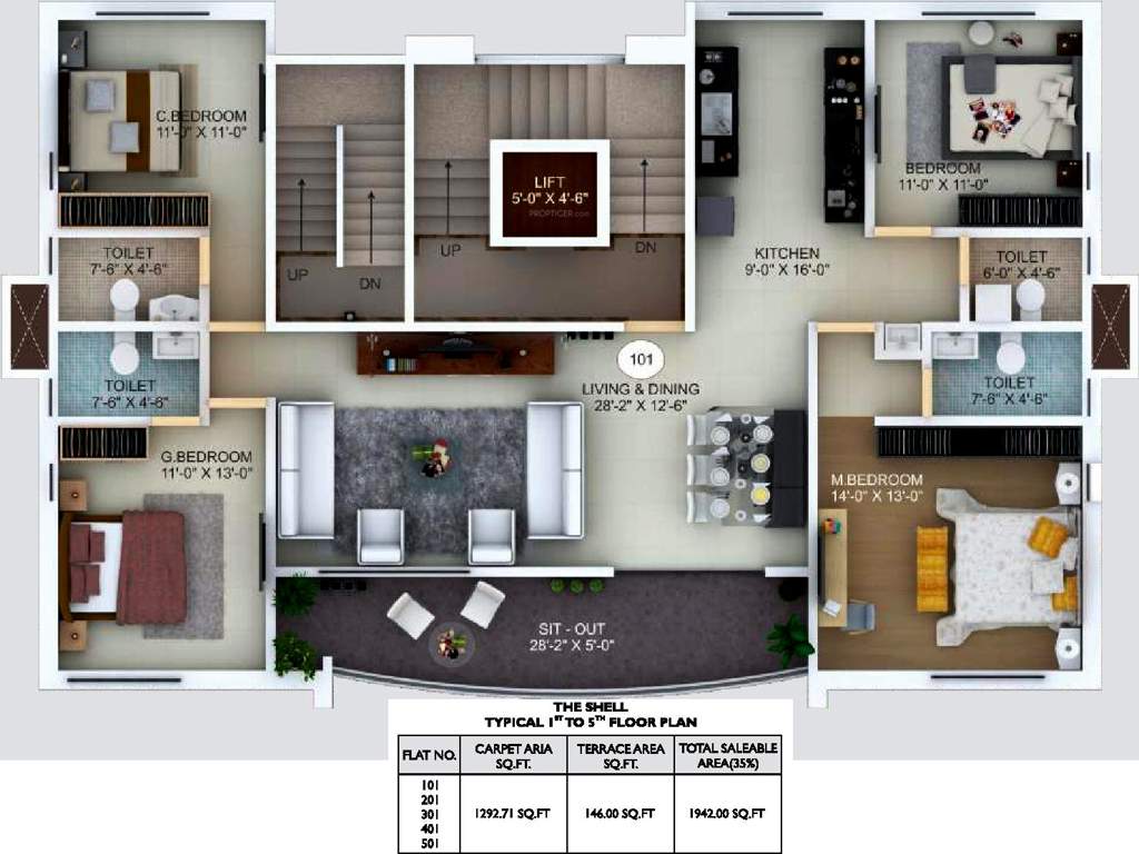 Images for Cluster Plan of Scapers The Shell