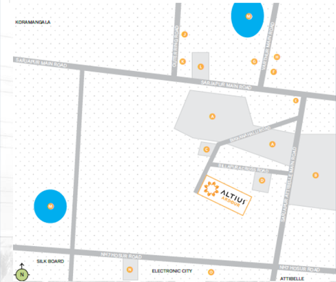  ardour Location Plan