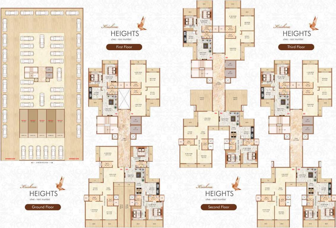  krishna heights Images for Cluster Plan of Radhe Krishna Heights
