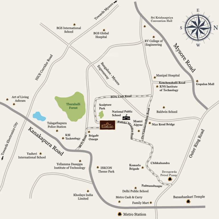 Images for Location Plan of Akshaya Regalia