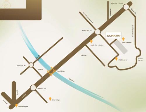  aureate Images for Location Plan of Raviraj Aureate