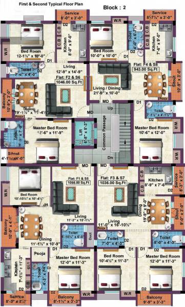 Images for Cluster Plan of Sai Sai Ram