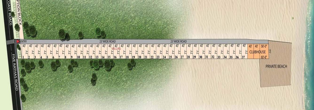 Images for Layout Plan of New Hi Tech Group La Beach