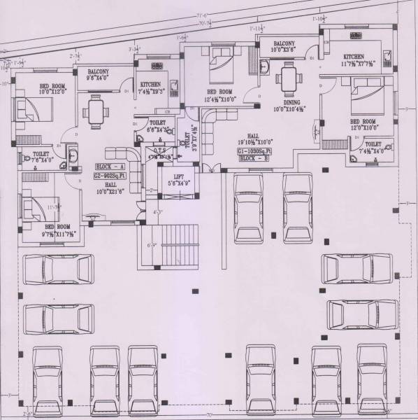 Images for Cluster Plan of HM Apartments