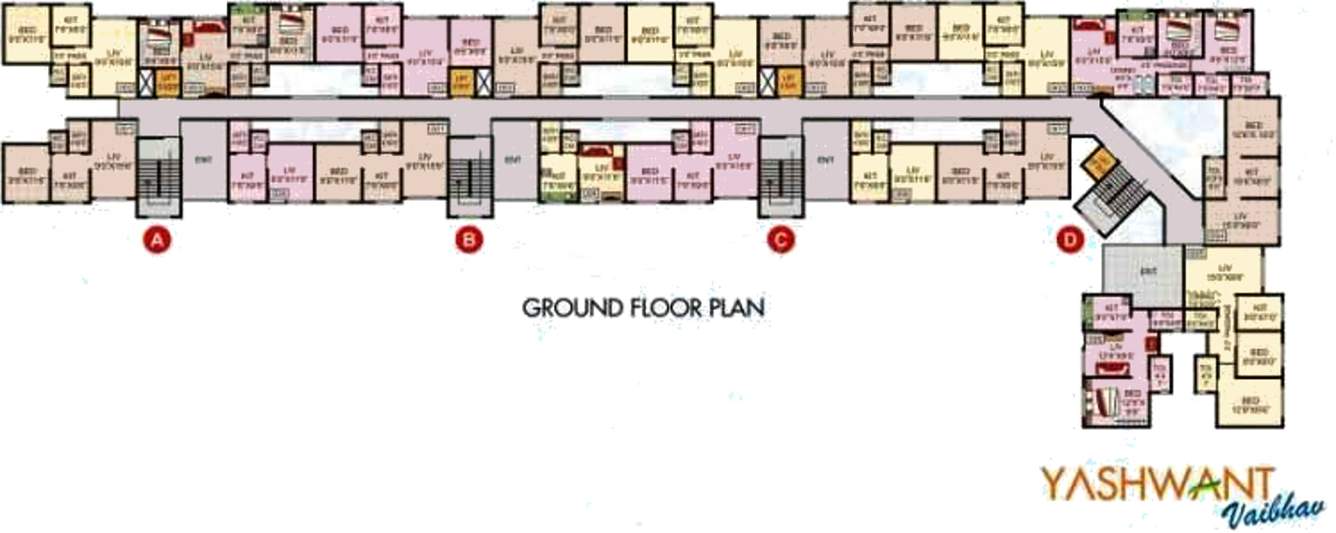 Images for Cluster Plan of Ameya Homes And Infra Yashwant Vaibhav