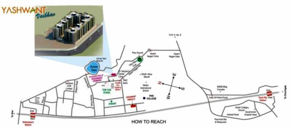 Images for Location Plan of Ameya Homes And Infra Yashwant Vaibhav