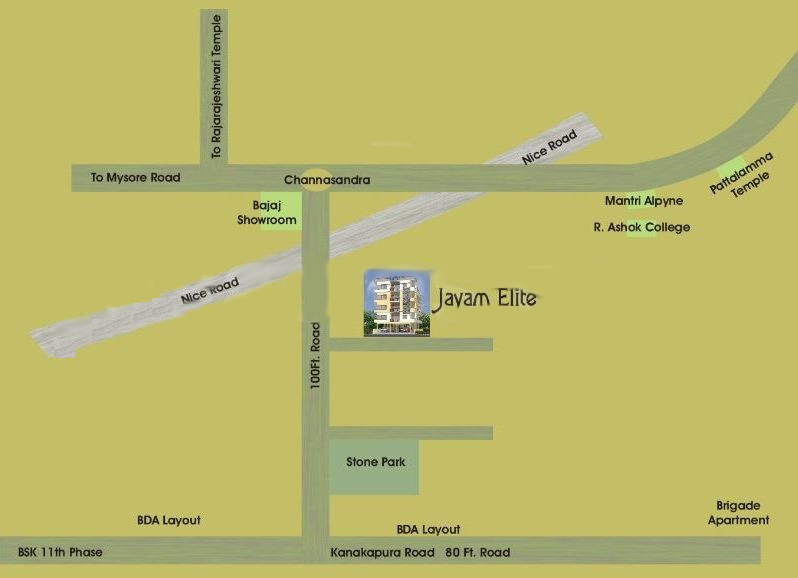 Images for Location Plan of Jayam Builders Elite