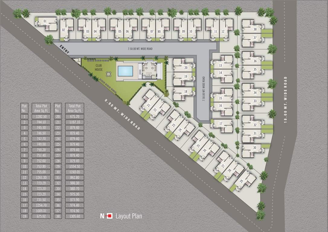  exotica Layout Plan
