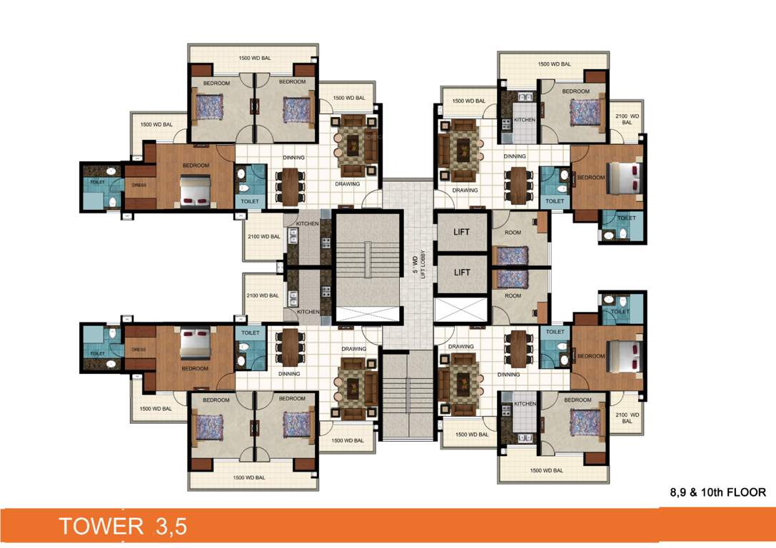  aigin royal phase 1 Images for Cluster Plan of AIG Royal
