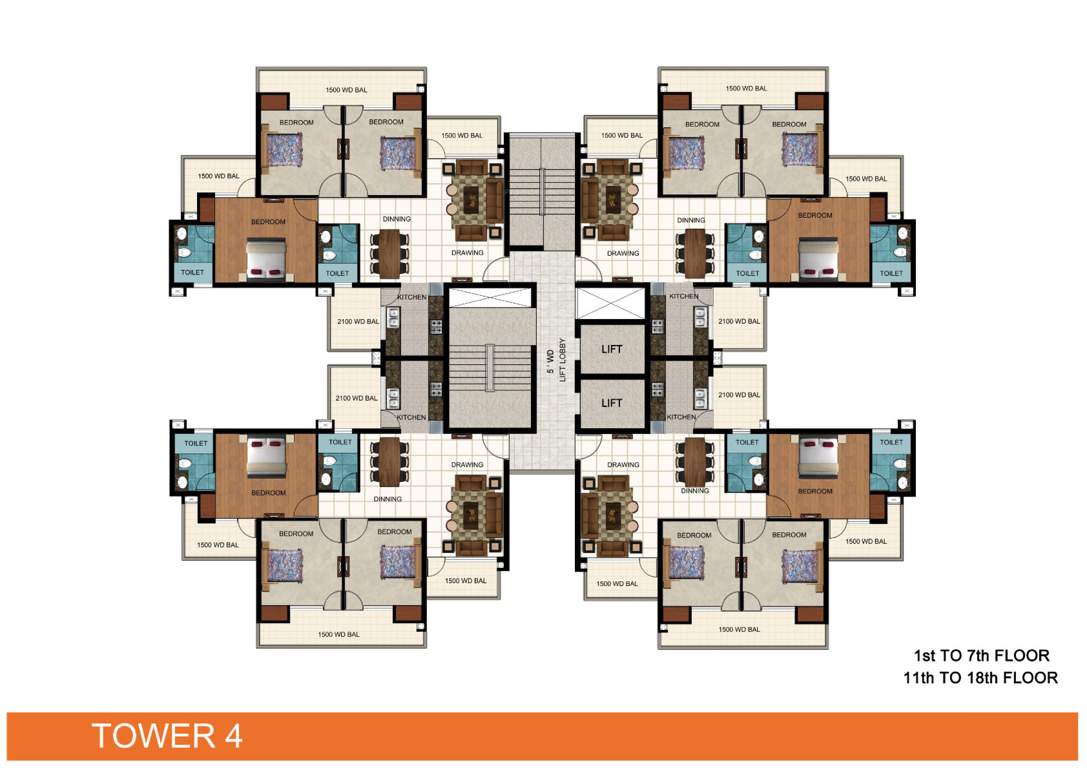  aigin royal phase 1 Images for Cluster Plan of AIG Royal