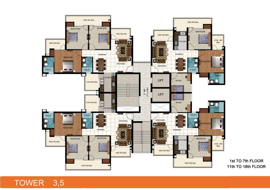 aigin royal phase 1 Images for Cluster Plan of AIG Royal