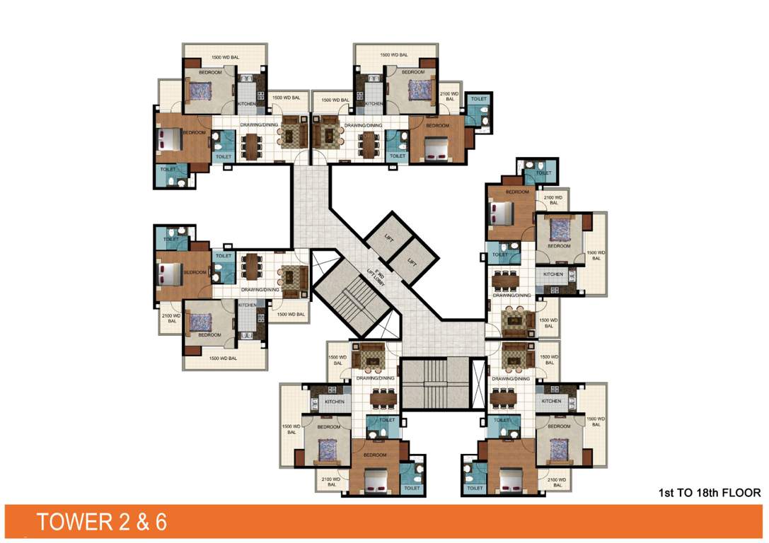  aigin royal phase 1 Images for Cluster Plan of AIG Royal