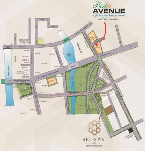  aigin-royal-phase-1 Images for Location Plan of AIG Royal