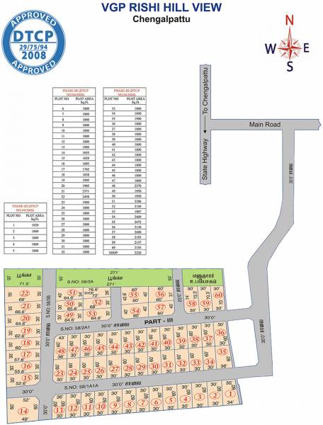 Images for Layout Plan of VGP Rishi Hill View