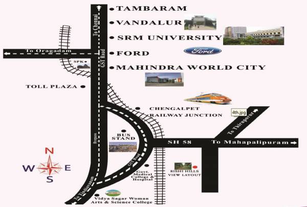 Images for Location Plan of VGP Rishi Hill View