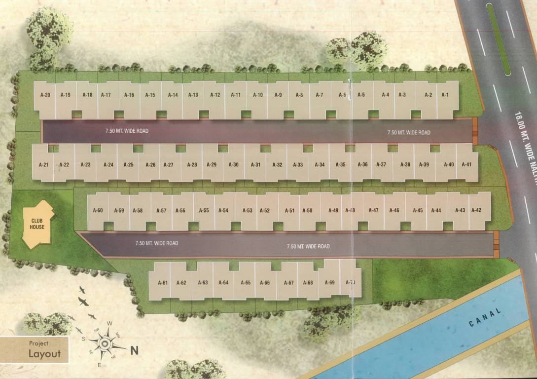 Images for Layout Plan of Parshvanath Developers Indra Villas
