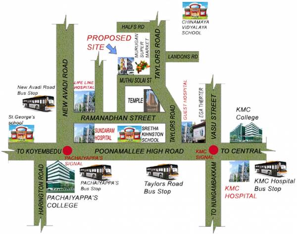 Images for Location Plan of Shree Dev Flats Images for Location Plan of Shree Dev Flats