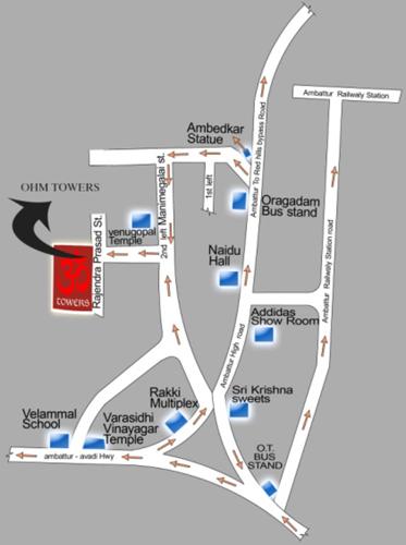 Images for Location Plan of Shree OHM Towers