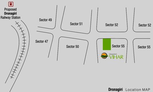  vihar Images for Location Plan of Prajapati Vihar