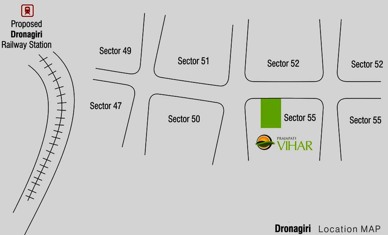  vihar Images for Location Plan of Prajapati Vihar