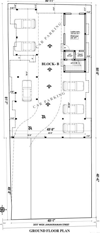 Images for Cluster Plan of KK Shanti Apartment