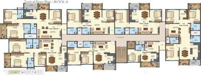  elite Images for Cluster Plan of Adithi Elite