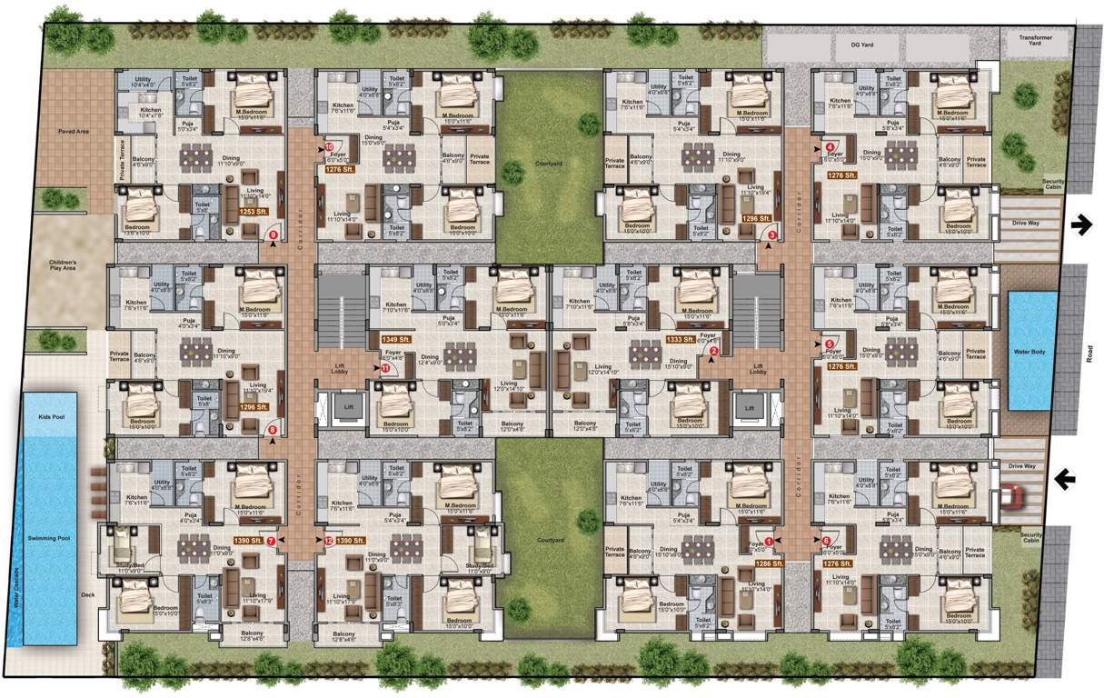 Images for Cluster Plan of Thipparthi GNR Platinum Fort