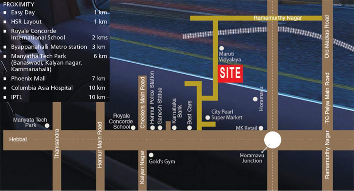 Images for Location Plan of Thipparthi GNR Platinum Fort