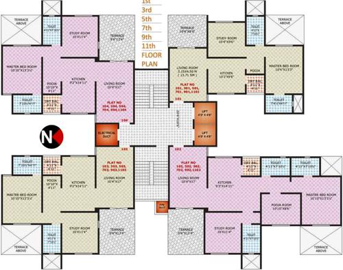 Images for Cluster Plan of Sneh Yashoda Heights