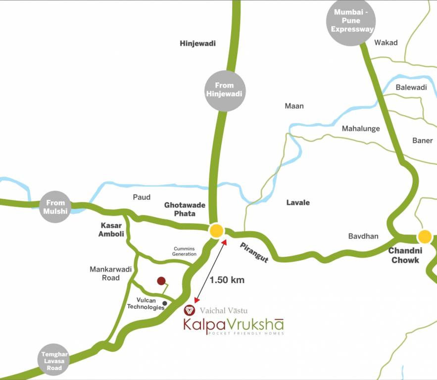 Images for Location Plan of Vaichal KalpaVruksha