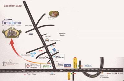 i1-properties sri-ram-vrindavan Location Plan
