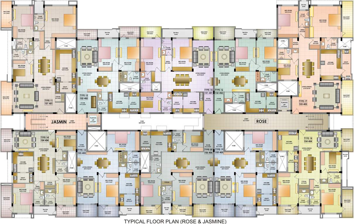 Images for Cluster Plan of Sri Sri Brindhavan Garden