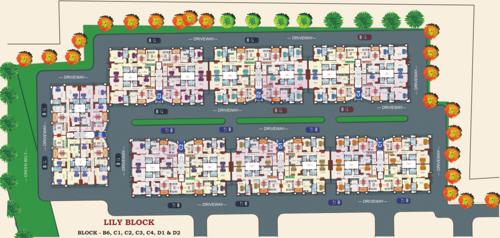  global-village Images for Cluster Plan of Sreevatsa Global Village
