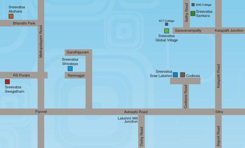  global-village Images for Location Plan of Sreevatsa Global Village