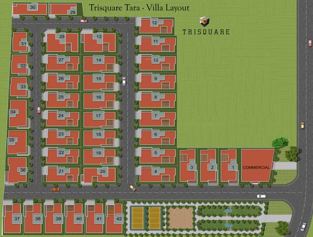  tara Images for Layout Plan of Trisquare Tara