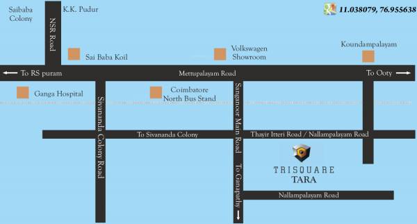 Images for Location Plan of Trisquare Tara tara Images for Location Plan of Trisquare Tara