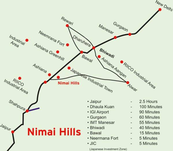 Images for Location Plan of Nimai Hills Images for Location Plan of Nimai Hills