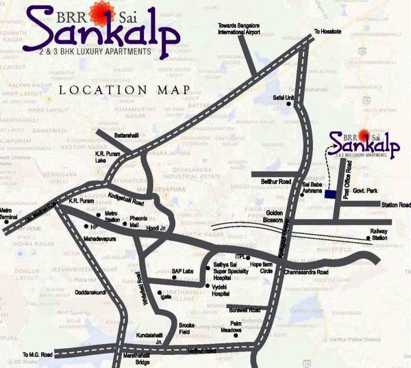 Images for Location Plan of BRR Properties Sai Sankalp