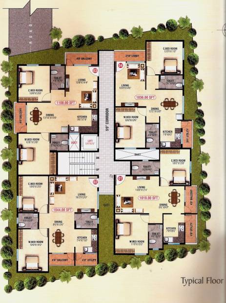 Images for Cluster Plan of SLV SV Homes