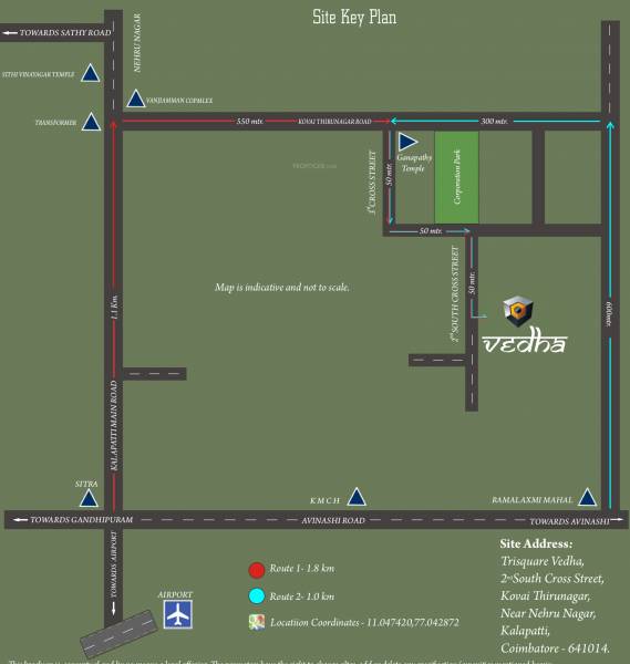 Images for Location Plan of Trisquare Vedha