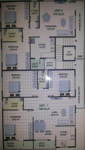 Images for Cluster Plan of Laavanya Sri Shankari Residency
