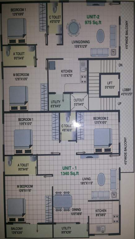 Images for Cluster Plan of Laavanya Sri Shankari Residency