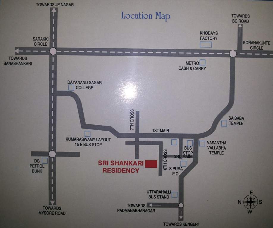 Images for Location Plan of Laavanya Sri Shankari Residency