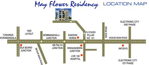 Images for Location Plan of Laavanya May Flower Reisdency
