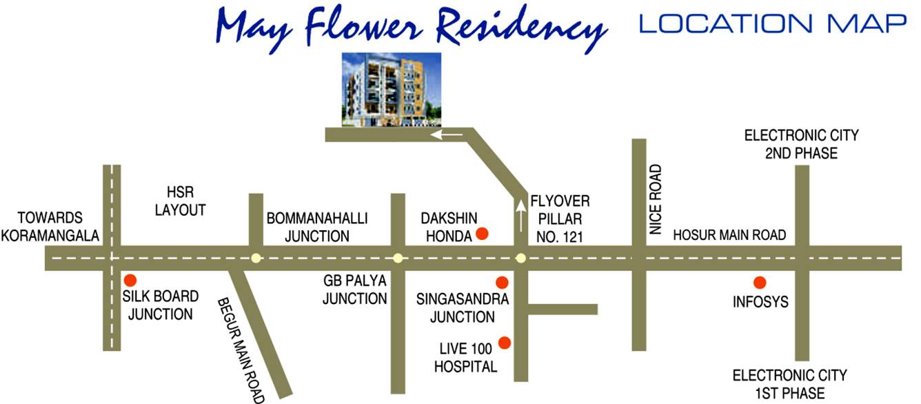 Images for Location Plan of Laavanya May Flower Reisdency