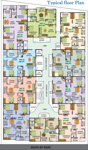Images for Cluster Plan of Shree Shree Palace