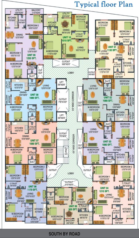 Images for Cluster Plan of Shree Shree Palace