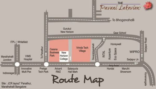 Images for Location Plan of Pavani Lake View