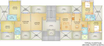 paradigm-developers imperial-woods Imperial Woods Cluster Plan from 2nd, 4th & 6th Floor